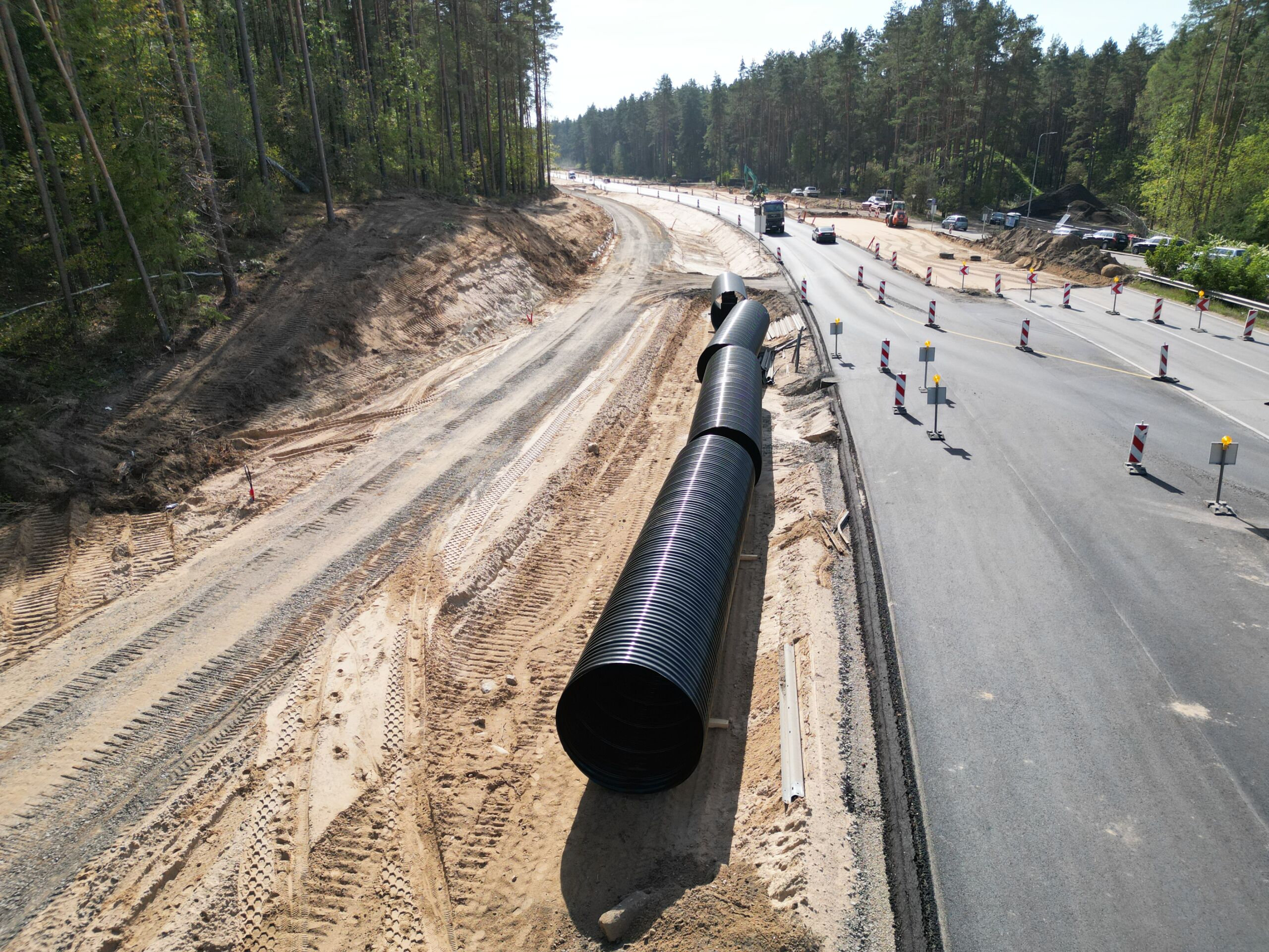 corrugated steel structure helical
