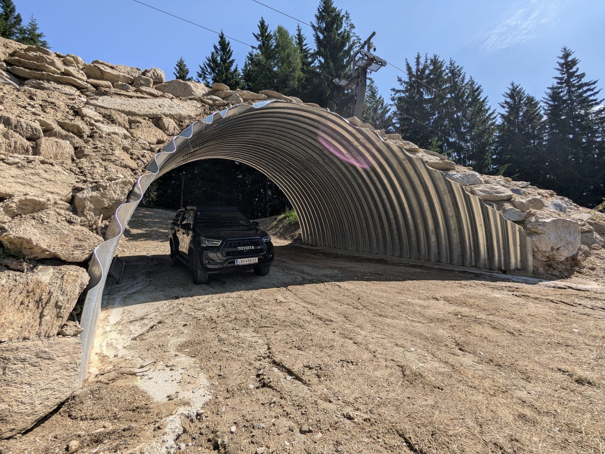 css corrugated steel structure bolted