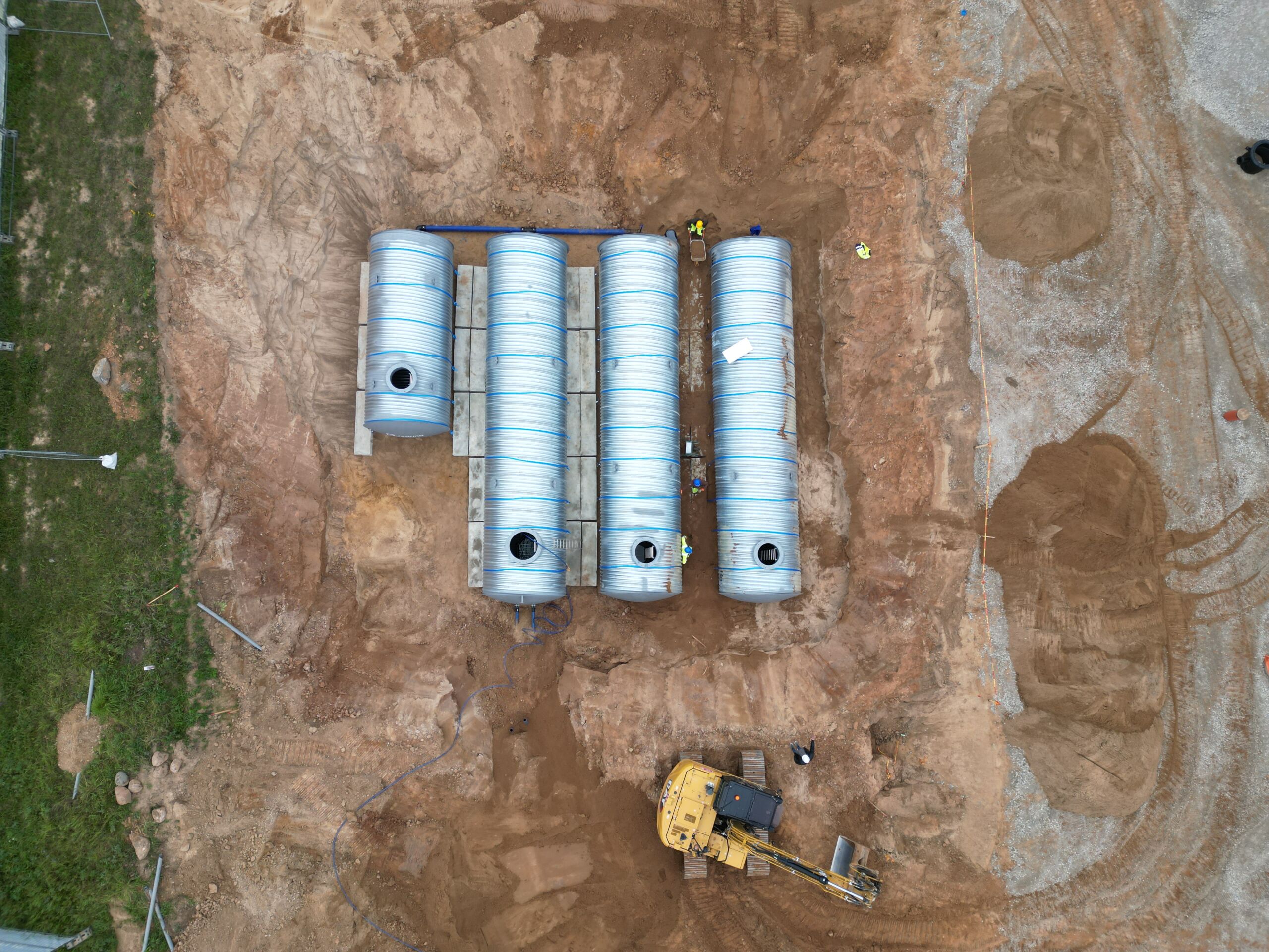 corrugated steel structure helical